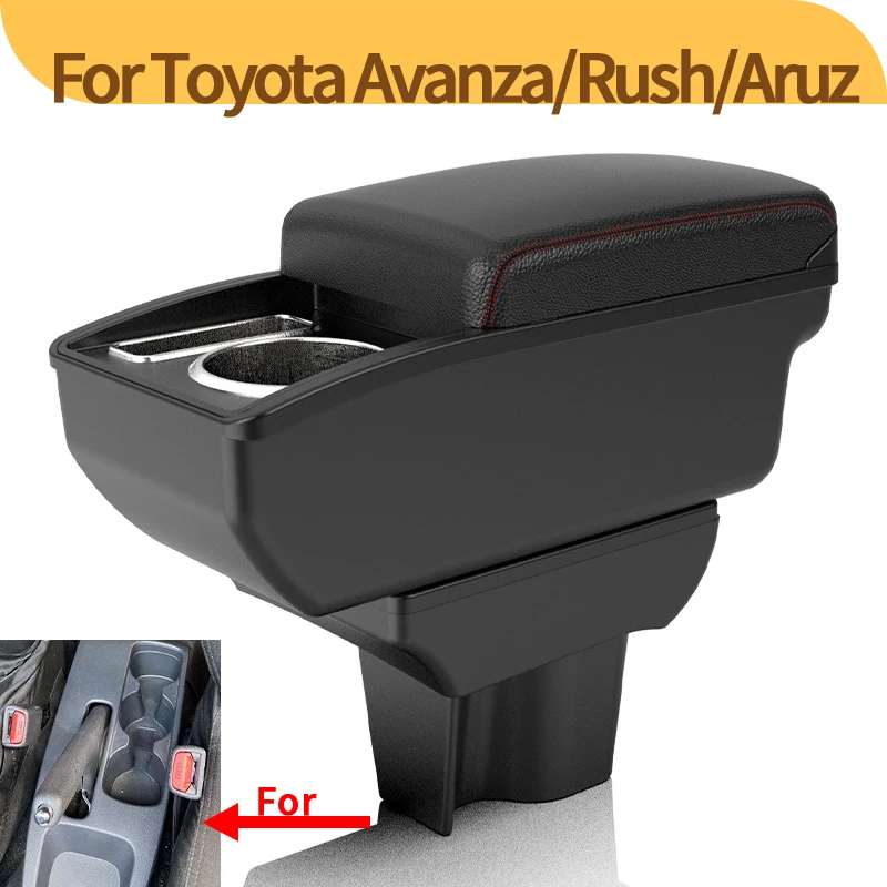Caja de reposabrazos para Toyota Rush, Avanza y Aruz