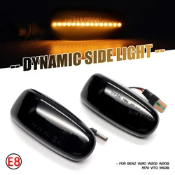 Intermitente lateral LED dinámico para Mercedes-Benz W210, W202 y W208