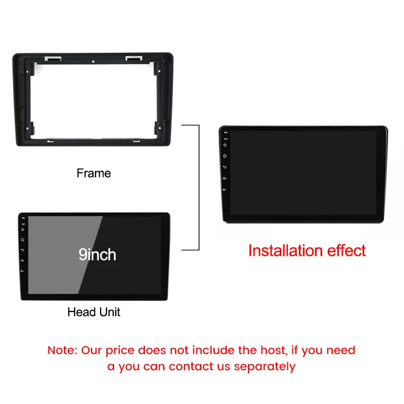 Marco autoradio 9" compatible Citroen Berlingo 2008-2019 - imagen 3