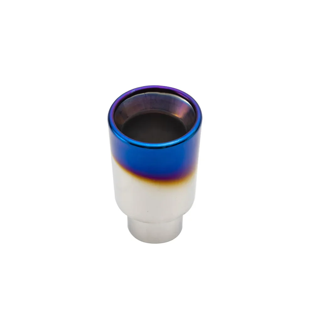 Tubo de escape universal acero inox silenciador trasero deporte - imagen 4
