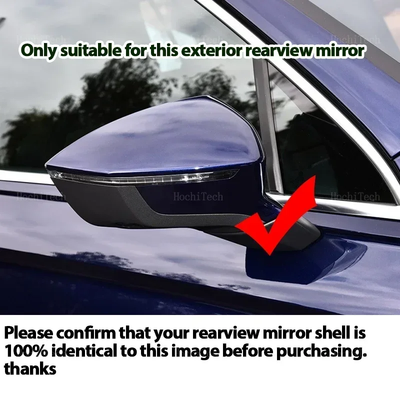 Cubierta espejo retrovisor negro Seat Cupra Ateca Tarraco 2016-2024 - imagen 2
