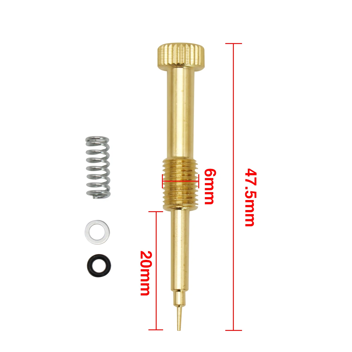 Tornillo de ajuste de mezcla ZS Racing para carburador PZ26/PZ27/PZ30 - imagen 4