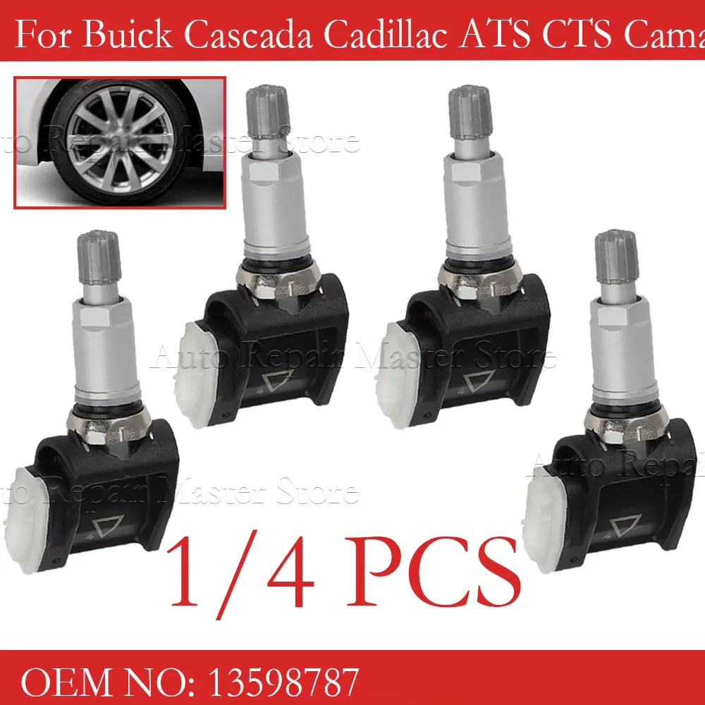 Sensor TPMS Chevrolet Camaro, compatible Cadillac CTS-V