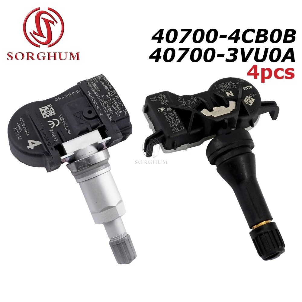 40700-4CB0B Sensor presión neumáticos 433 MHz – Qashqai/QX50