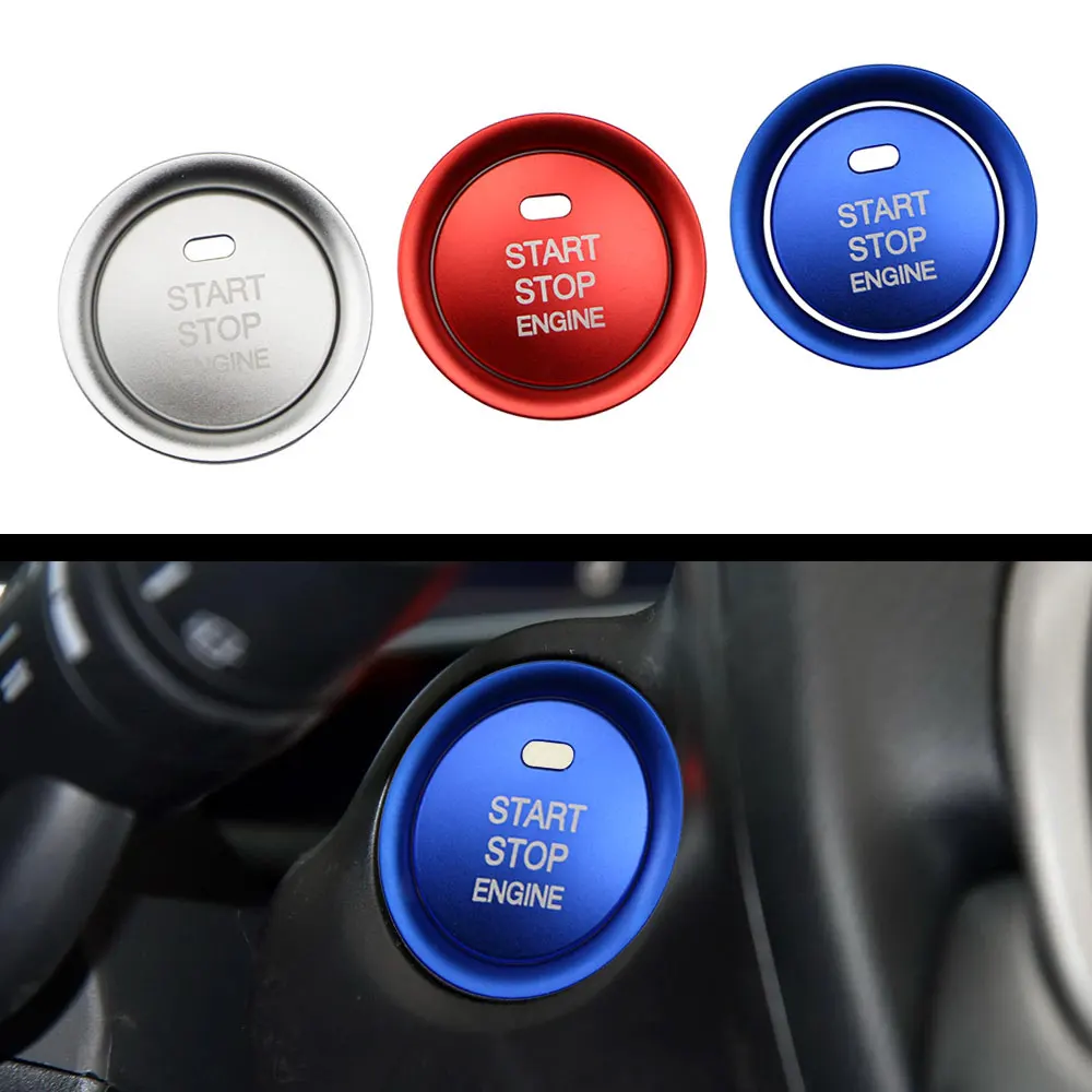 Botón inicio Mazda CX-5 CX-3 3 6 - Cover decorativo start stop - imagen 2