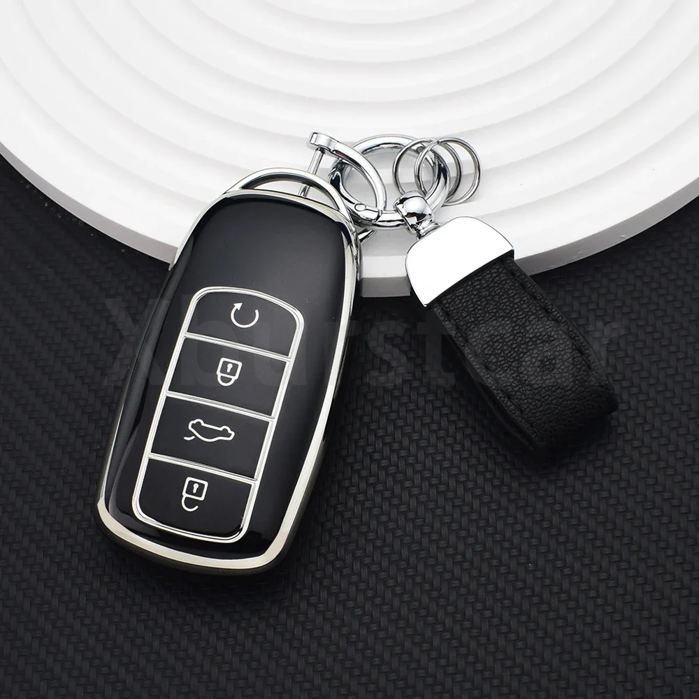 Protector de llave Chery Tiggo 8 Pro y Plus - cuero TPU - imagen 4