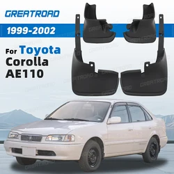 Guardabarros delanteros y traseros para Toyota Corolla AE110 1999-2002