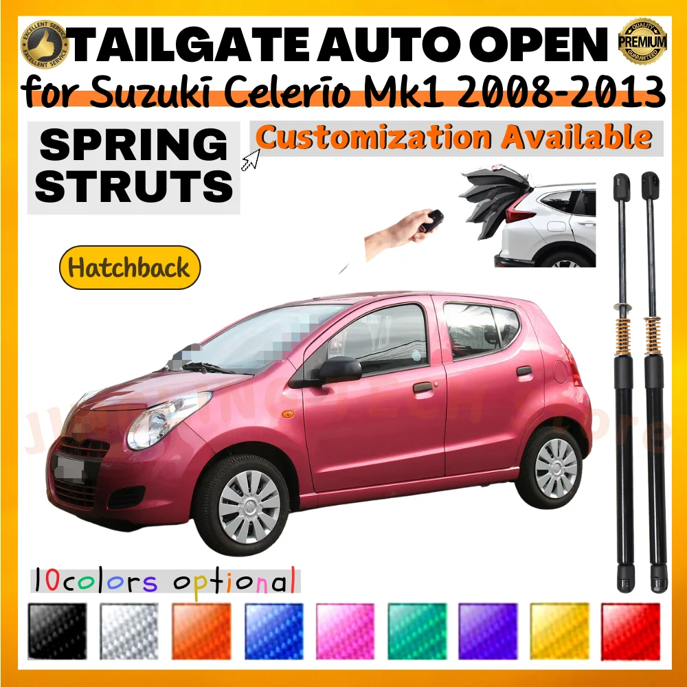 Amortiguadores de portón trasero Suzuki Celerio Mk1 2008-2013