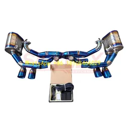 Escape titanio Axleback con válVálvula neumática – Porsche 911 997.2 3.8T Turbo