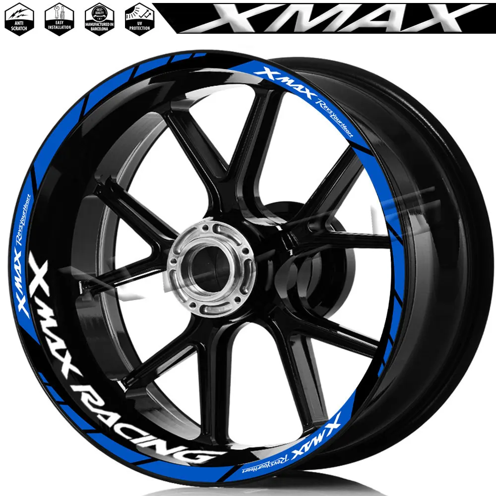 Cinta reflectante para llanta Yamaha XMAX 125, 250 y 300 - imagen 3