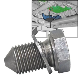 Tapón de cárter M14x1,5 con arandela para Audi, SEAT, Škoda y VW