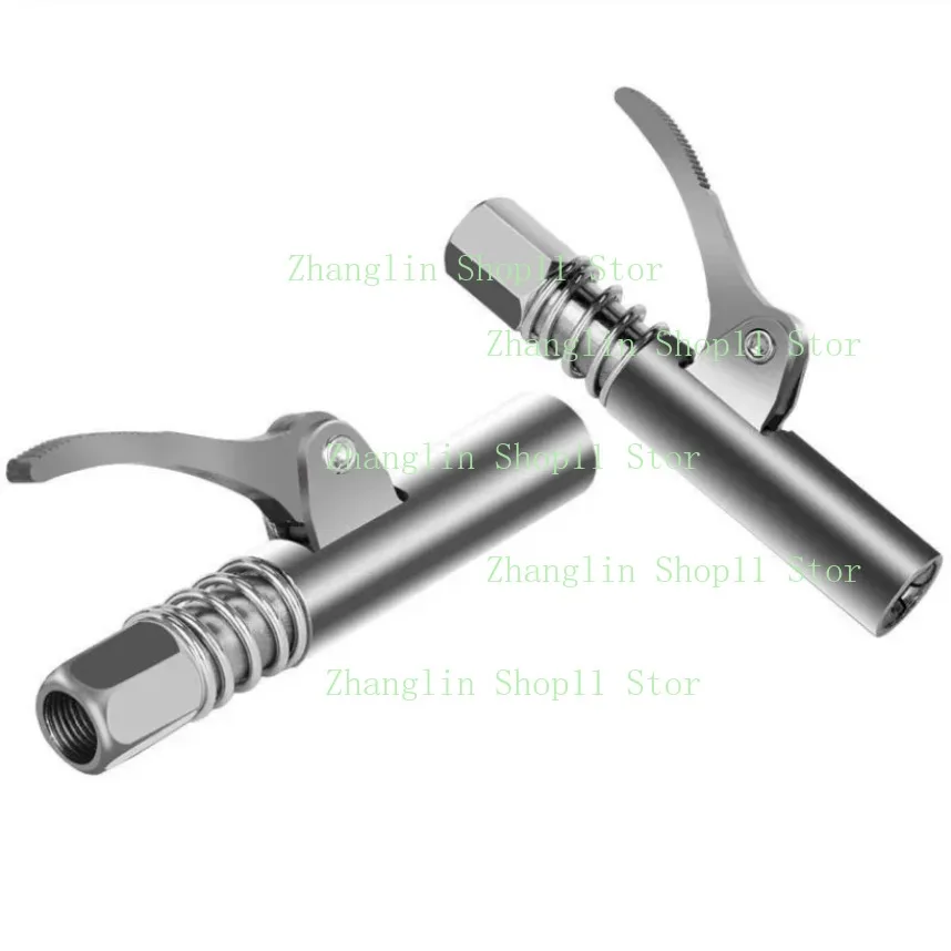 Nuevo acoplador de grasa acoplador de pistola de engrase de liberación rápida de alta resistencia NPTI/8 10000PSI dos prensas accesorios fáciles de empujar