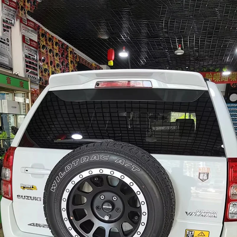 Alerón trasero ABS para Suzuki Grand Vitara 2009-2013, negro - imagen 2