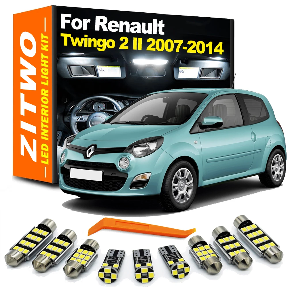 Kit bombillas LED interiores ZITWO para Renault Twingo II