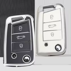 Funda TPU para llave VW Golf 7, Tiguan, SEAT León y Skoda Octavia