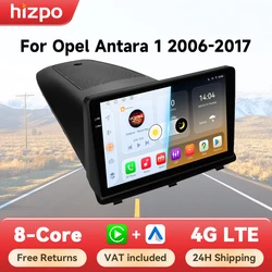 Radio navegación HIZPO 4G con CarPlay para Opel Antara