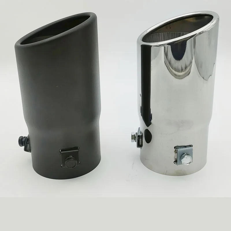 Cola de escape universal de acero inoxidable de doble pared