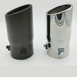 Cola de escape universal de acero inoxidable de doble pared