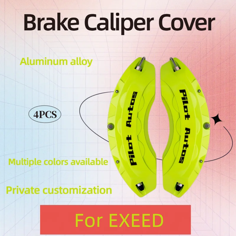Pilot Autos Kit protectores de pinza de freno para EXEED TX LX M38T - imagen 5