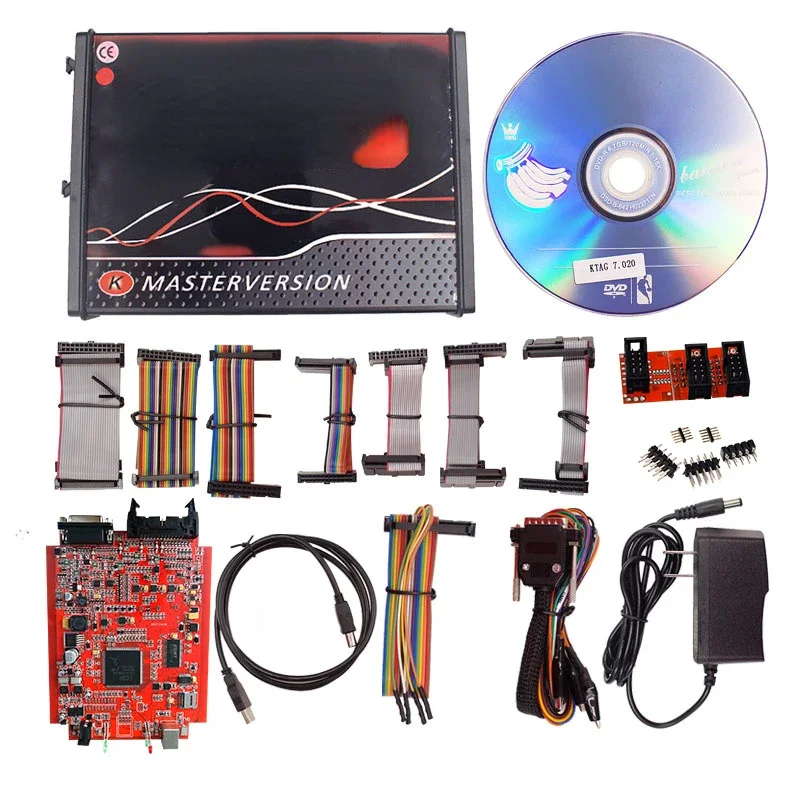KTAG V7.020 V2.25 PCB rojo europeo programador ECU puntos ilimitados