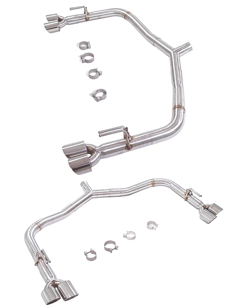 Escape deportivo GFC doble salida Kia K5 2.5L 2021-2025 acero inoxidable - imagen 3