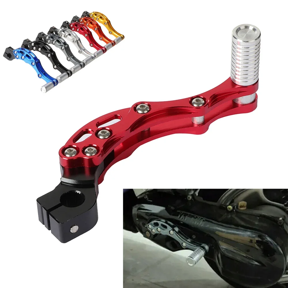 Palanca de arranque CNC aluminio Honda DIO50 Yamaha JOG50 Fuxi Ghost