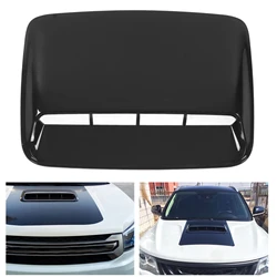 Cubierta Capó Motor ABS Negro Brillante Universal para Coches