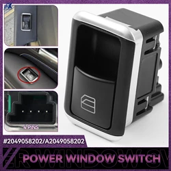 Interruptor ventana pasajero Mercedes Clase C E GLK W204 W212 W166