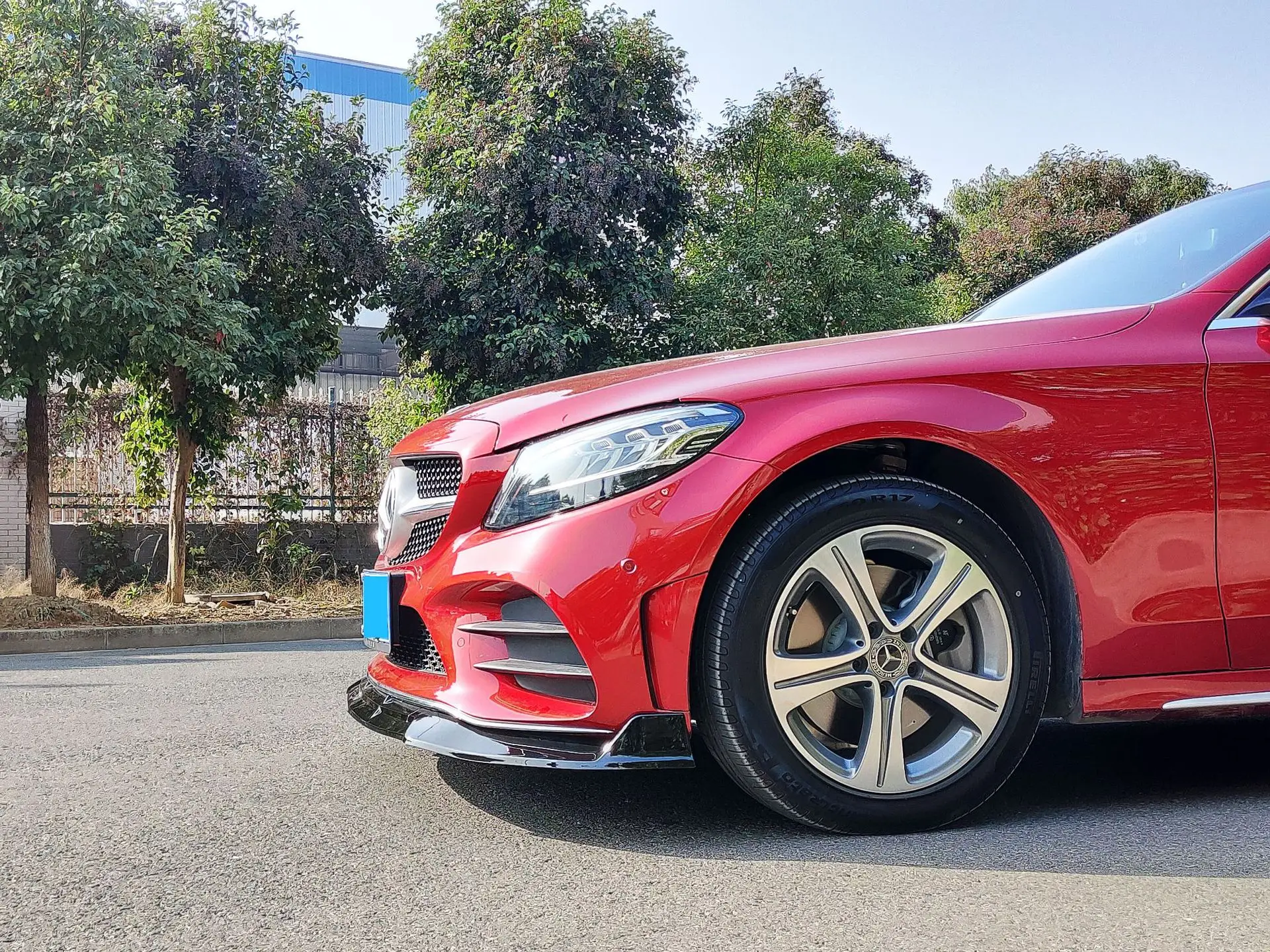 Labio delantero Brabus para Mercedes-Benz Clase C W205 2019-2021 - imagen 5