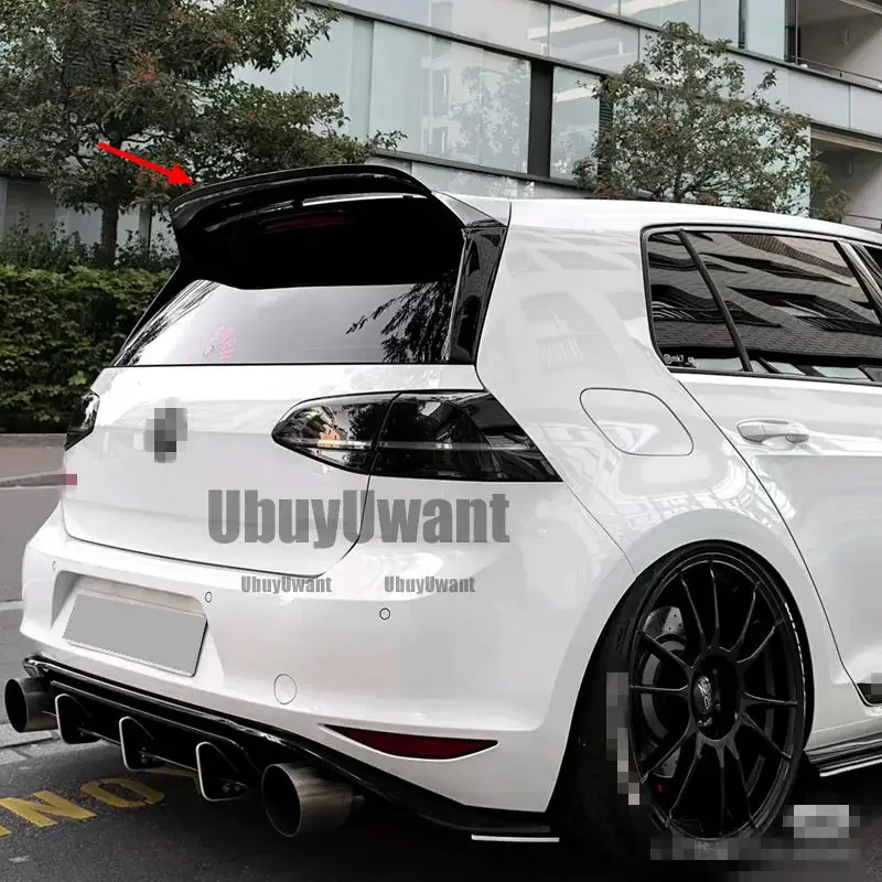 Alerón trasero de carbono estilo Clubsport para VW Golf 7 GTI R - imagen 3