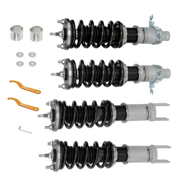 maXpeedingrods Kit coilover ajustable 24 vías para Honda Civic EK/EJ