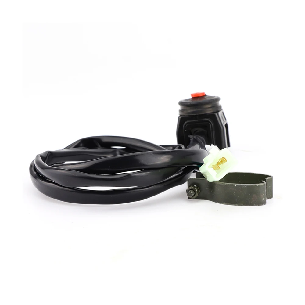 Interruptor de arranque y parada rojo de emergencia para moto y quad - imagen 2