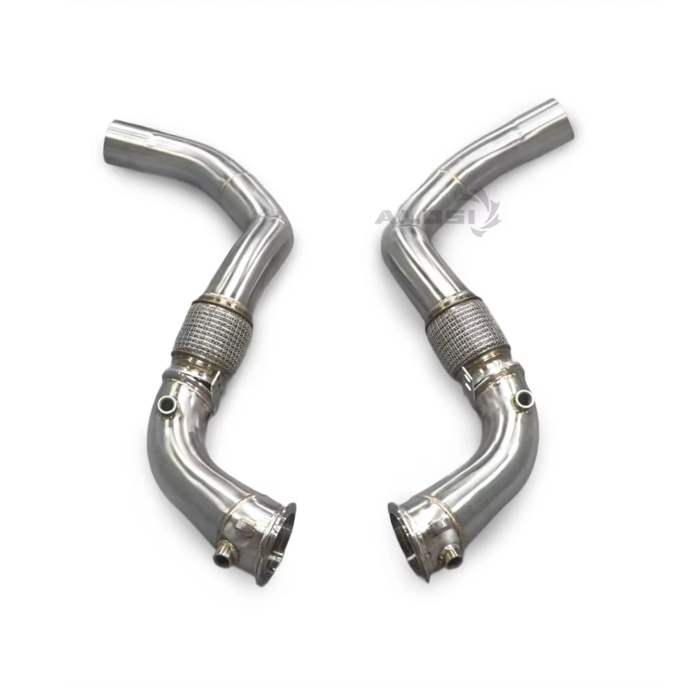 Bajante de escape de acero inoxidable para BMW X5M F95