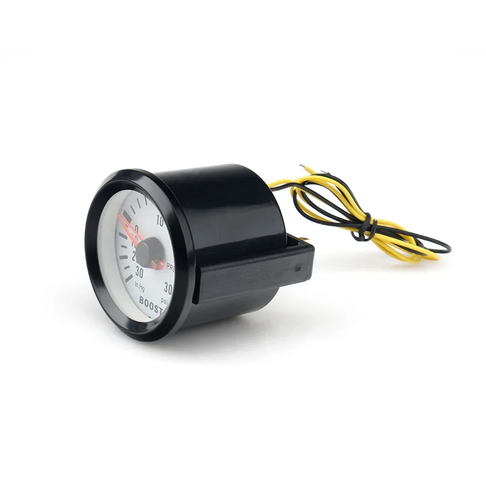 Manómetro de turbo 52 mm con LED azul, 1–2 bar y -30 a 30 psi - imagen 4
