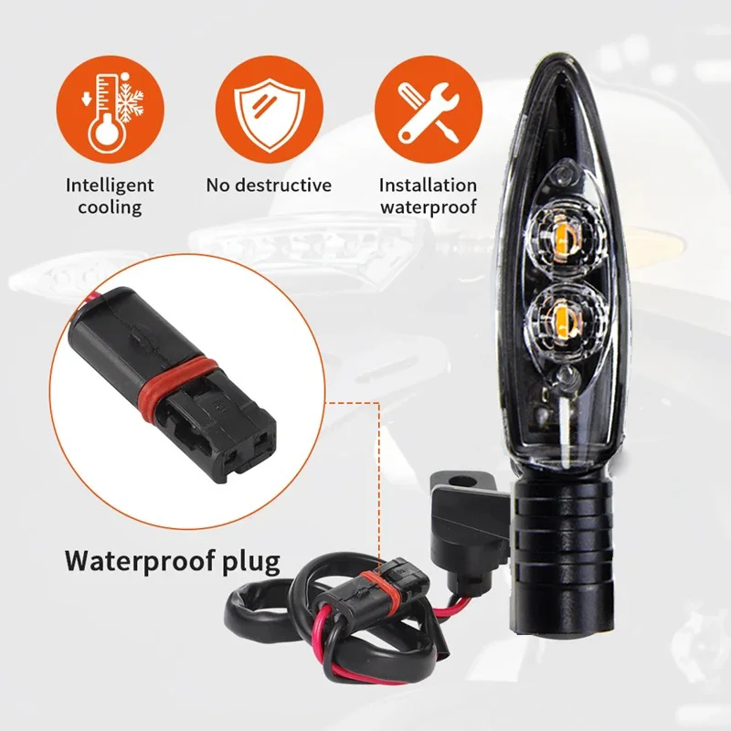 Intermitentes LED delanteros y traseros para BMW R1200GS/F800GS/S1000RR - imagen 2