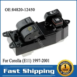 Interruptor elevalunas Unikit Toyota Corolla MK2 OEM 84820-12450 (1999-2002)
