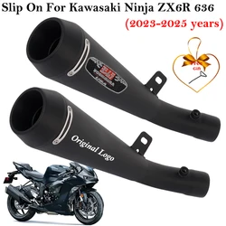 M4 Slip On escape para Kawasaki Ninja ZX6R 636 ZX-6R 2023-2025