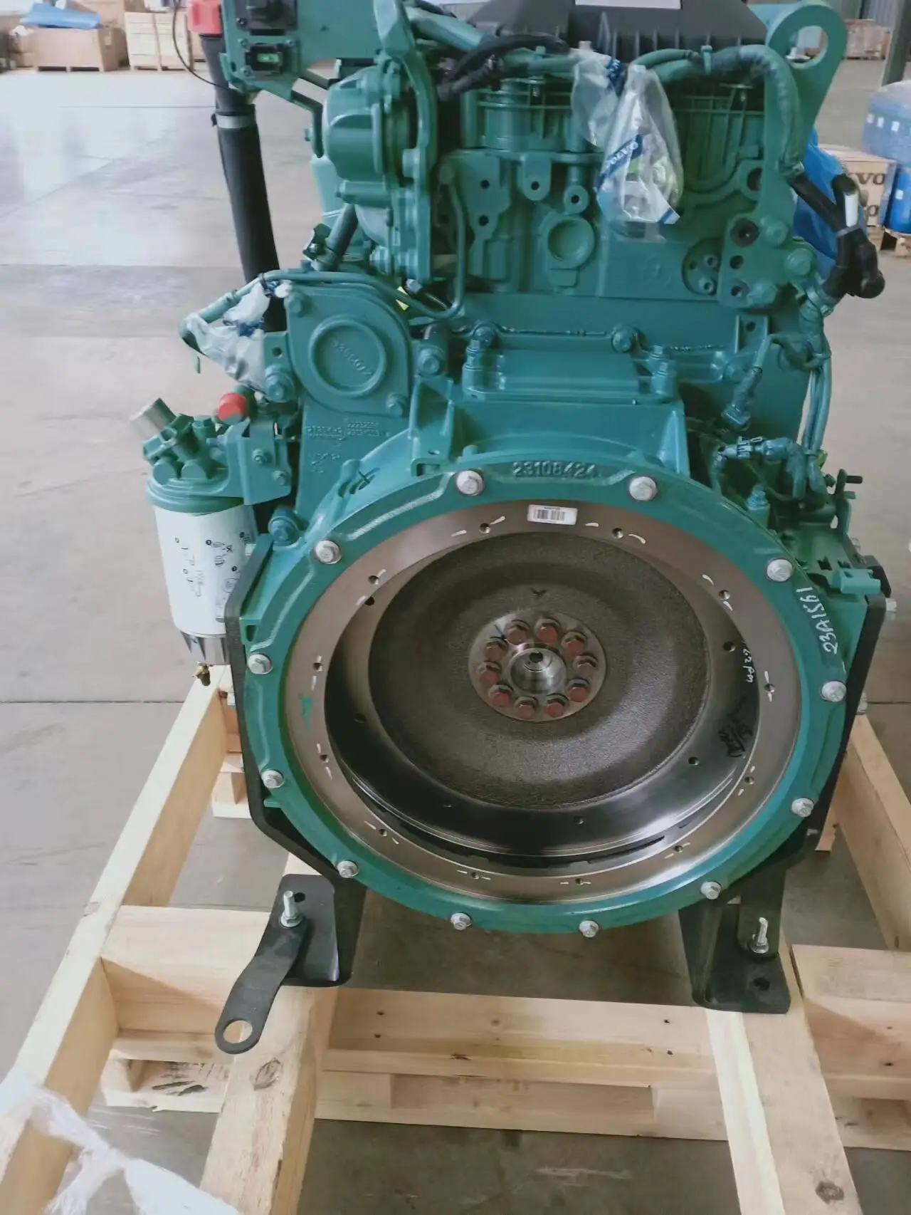 Detalle del sistema de inyección y bloque motor