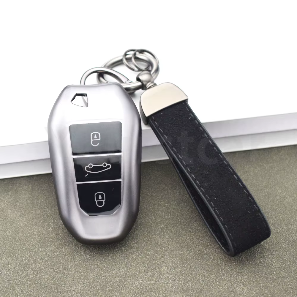 Funda para llave de coche TPU Citroën C4/C6 y Peugeot 308 - imagen 3