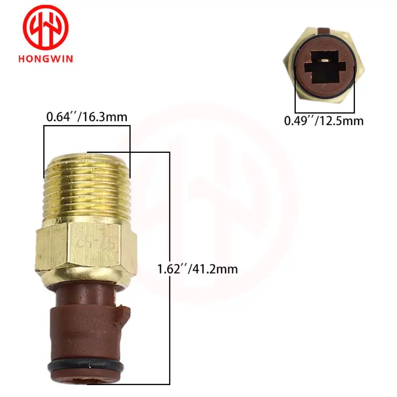 89427-12090 Interruptor temperatura refrigerante Toyota Tercel/Corolla - imagen 4