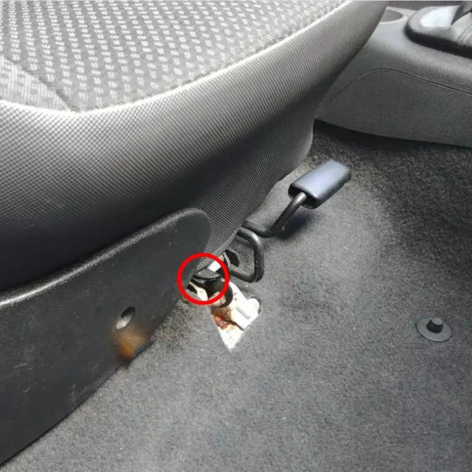 Clip guía deslizante de asiento para VW Polo Mk3 6N y Derby - imagen 5