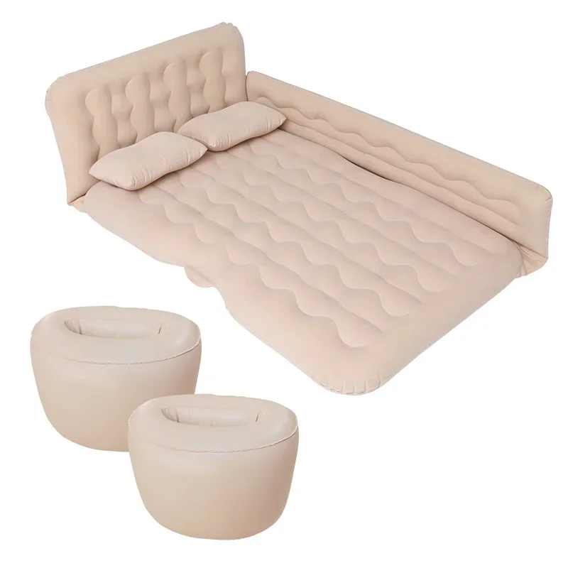 Colchón inflable plegable para dormir en asiento trasero de coche