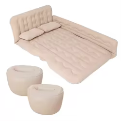 Colchón inflable plegable para dormir en asiento trasero de coche