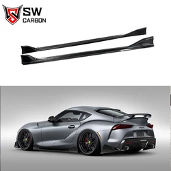 Faldón lateral fibra carbono Toyota Supra A90 A91 – Kit tuning