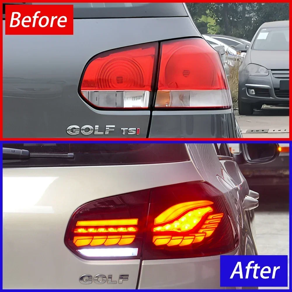 Pilotos traseros LED para Volkswagen Golf 6 MK6 2010-2012 - imagen 2