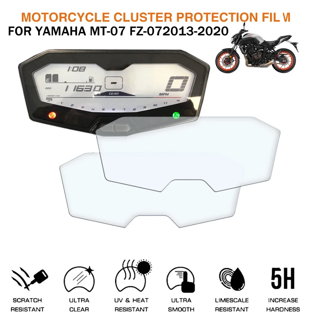 Protector de pantalla antirrayaduras Yamaha MT-07 2013-2020