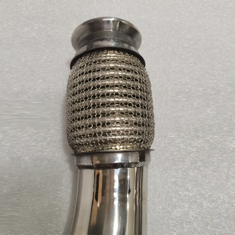 Tubo de escape delantero y medio Mercedes C200 W205 2.0 - imagen 4