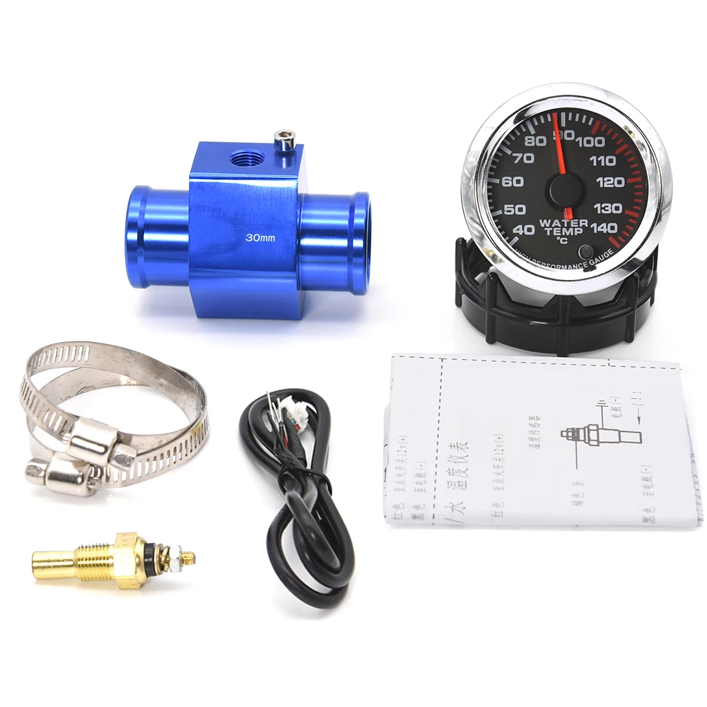 AD indicador temperatura agua con sensor roscado NPT para coche - imagen 4