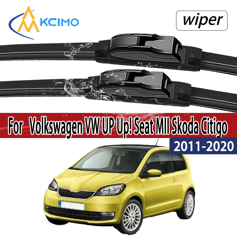 Escobillas limpiaparabrisas delanteras para VW up! Seat Mii y Citigo
