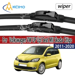 Escobillas limpiaparabrisas delanteras para VW up! Seat Mii y Citigo